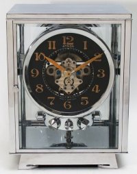 Pendule Atmos Reutter chromée 1933